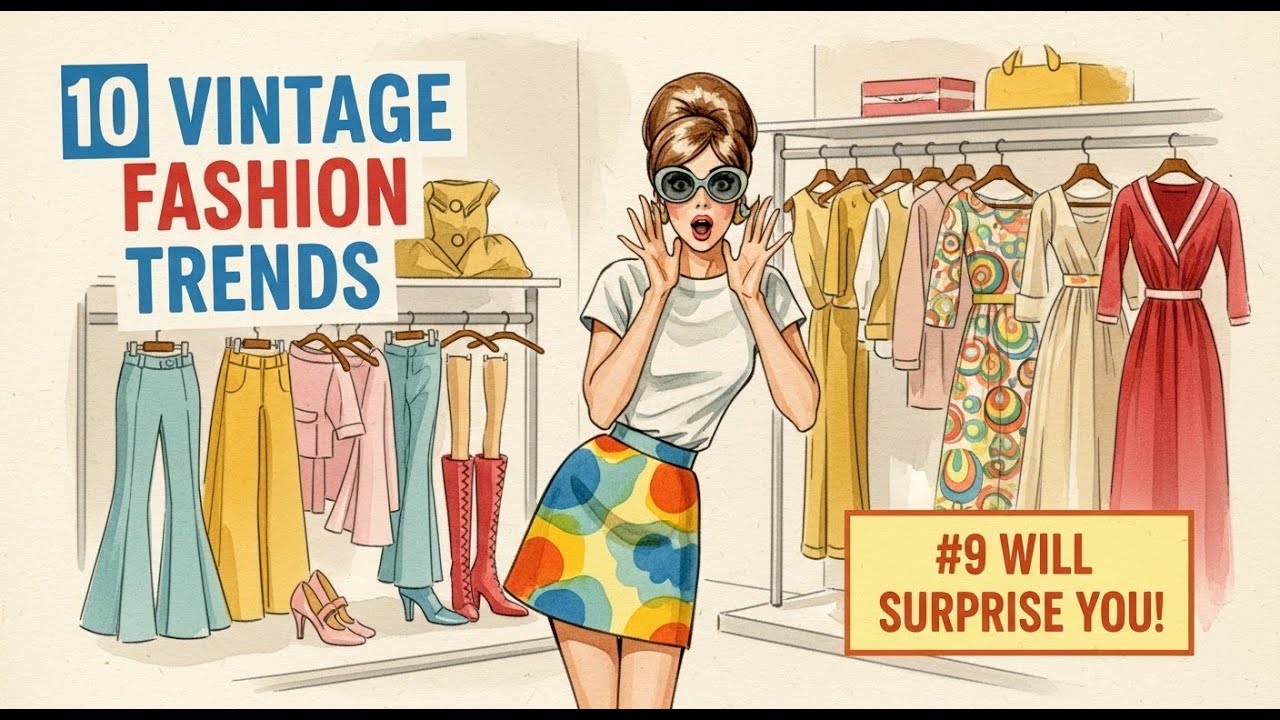 10 Vintage Fashion Trends That Defined the 1960s | RetroNest