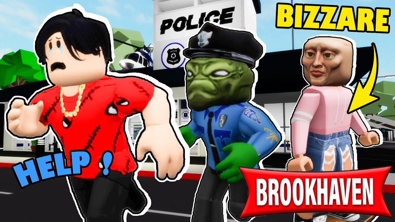 JE SUIS BLOQUÉ DANS LA VILLE LA PLUS BIZZARE AU MONDE !!! | ROBLOX BROOKHAVEN MINI FILM RP