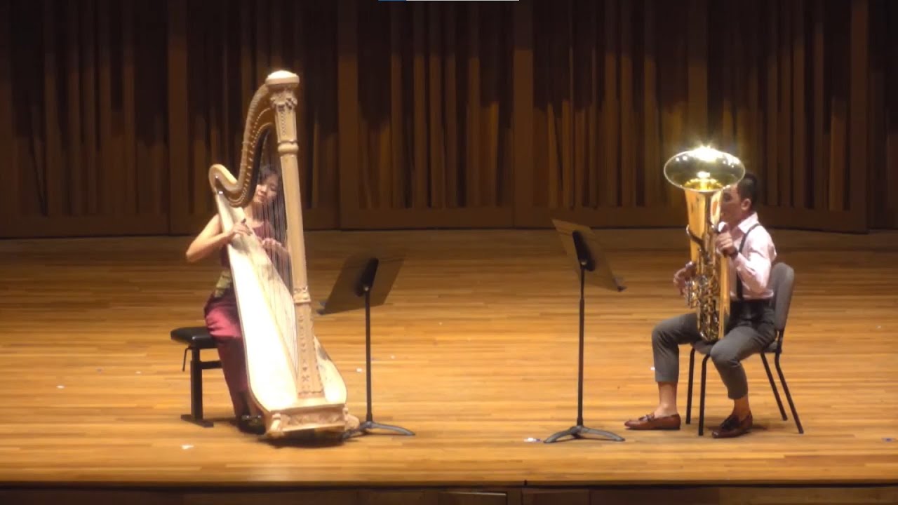 Duda Fantasia no. 2 for Harp and Tuba | Felita Eleonora & Gordon Low