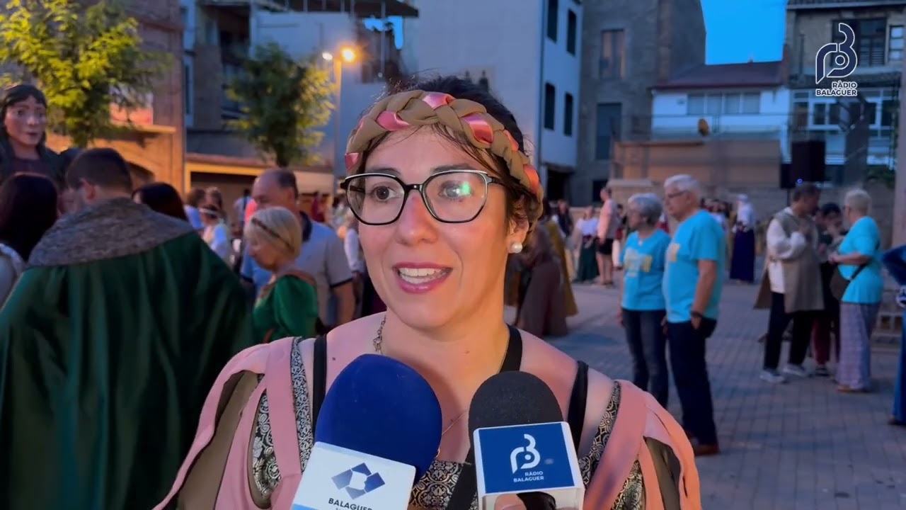 Balaguer ha tornat a fer un viatge en el temps amb la Baixada de l’Harpia