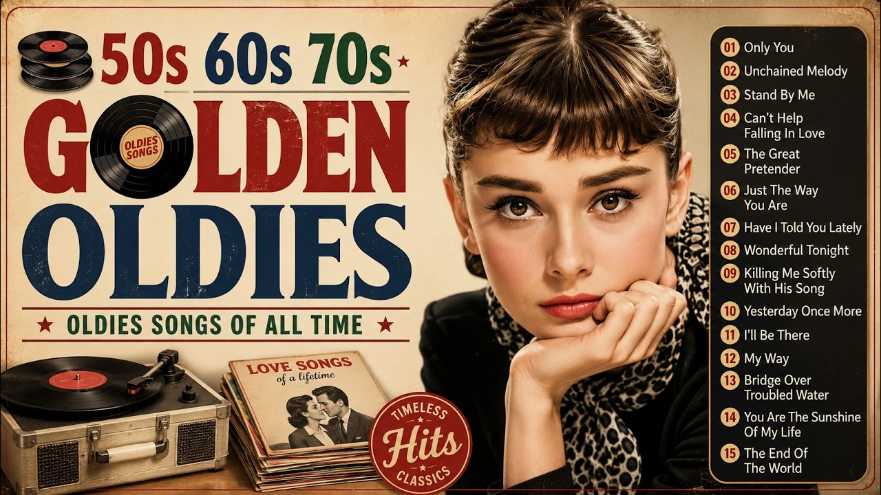 Legendary Oldies Hits🌹 The Best Oldies Love Songs 50s 60s 70s ~ Tom Jones, Engelbert, Elvis, Sinatra