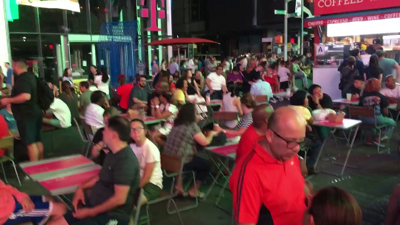 Times Square Hotels Evacuated Blackout