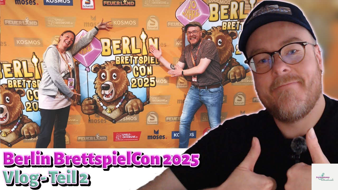 Berlin BrettspielCon 2025 - Samstag: Der ganz normale Wahnsinn?