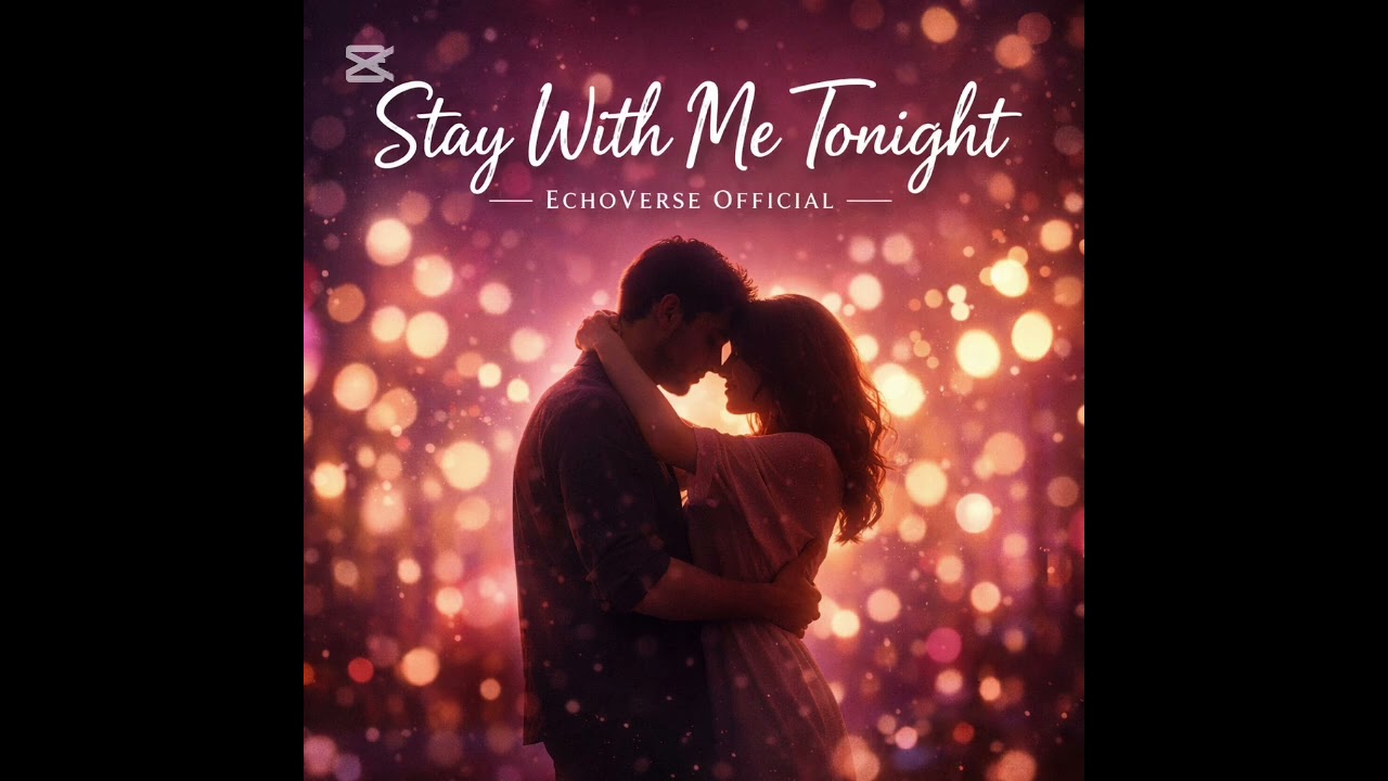 Stay With Me Tonight – Romantic Electro-Pop | EchoVerse Official Music Video