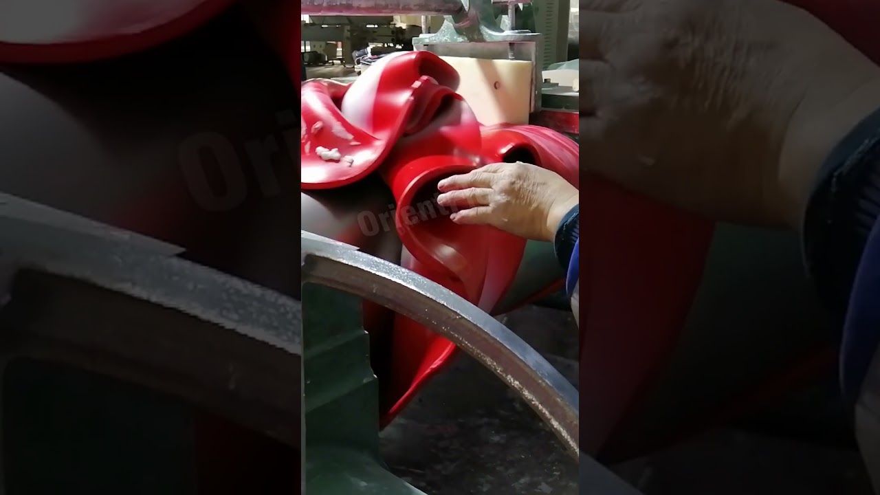 Red rubber raw material processing for hose.#shorts #machine #hose #tools #industrial #orientrubber