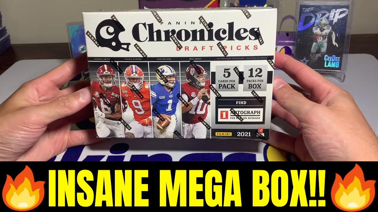 🔥INSANE MEGA BOX!!🔥 2021 Chronicles Draft Picks Target Football Mega Box! SO MANY LAWRENCES!