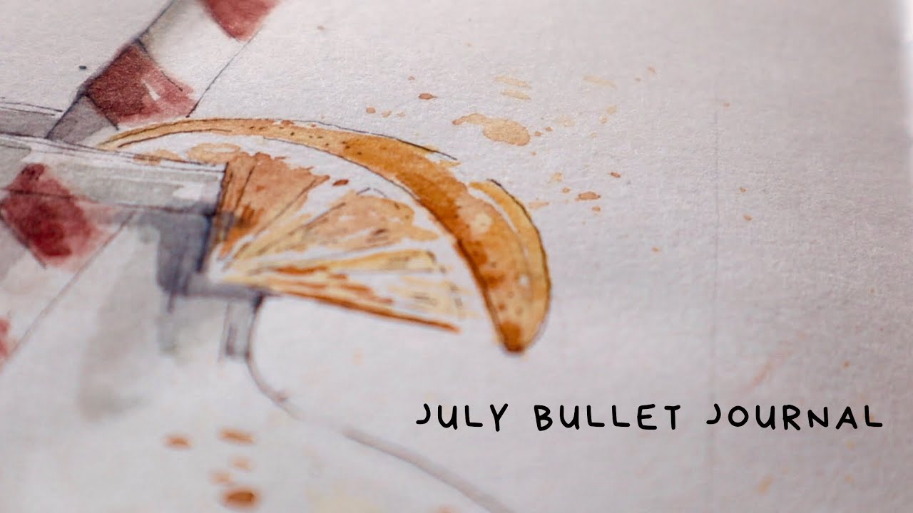 Temmuz Ajandasi - July Bullet Journal