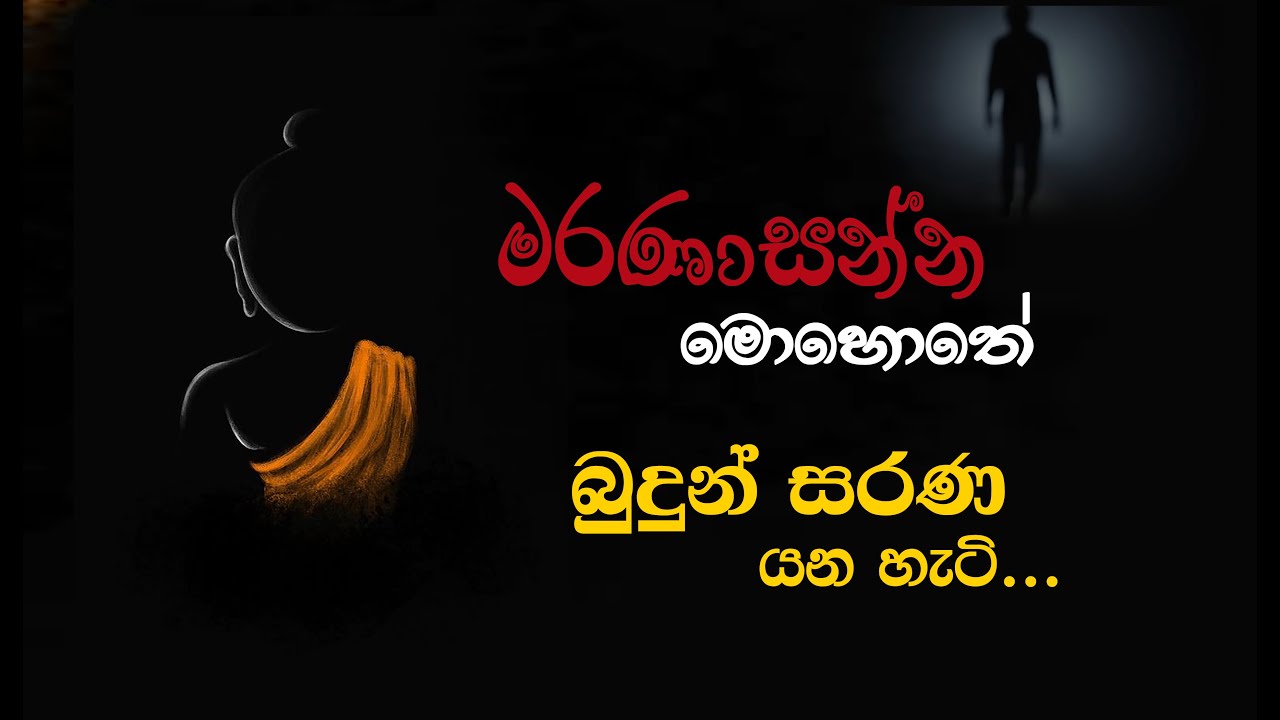 බුදුන් සරණ ගිය කෙනෙක්, මරණාසන්න මොහොතේ සිතන දේ... _Niwan Dakimu