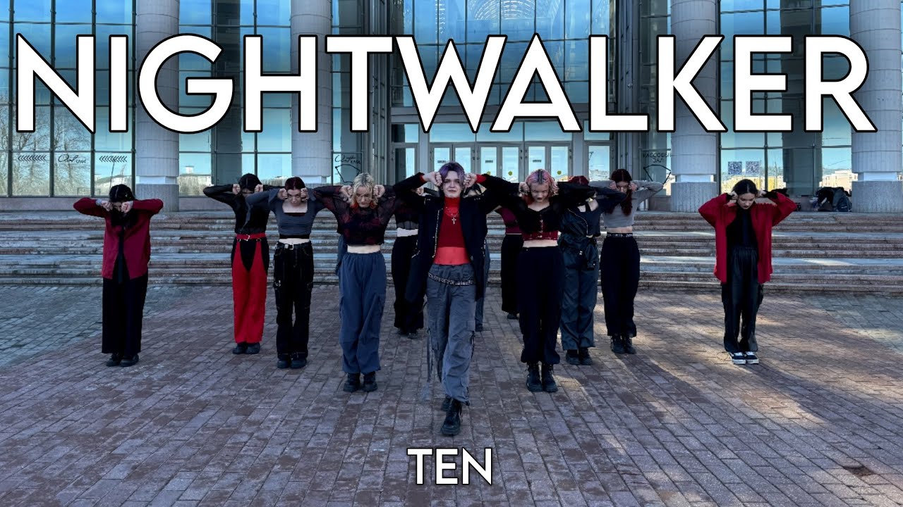[K-POP IN PUBLIC | ONE TAKE] TEN 텐 'Nightwalker' | DANCE COVER BY RED SUN | YAROSLAVL | RUSSIA