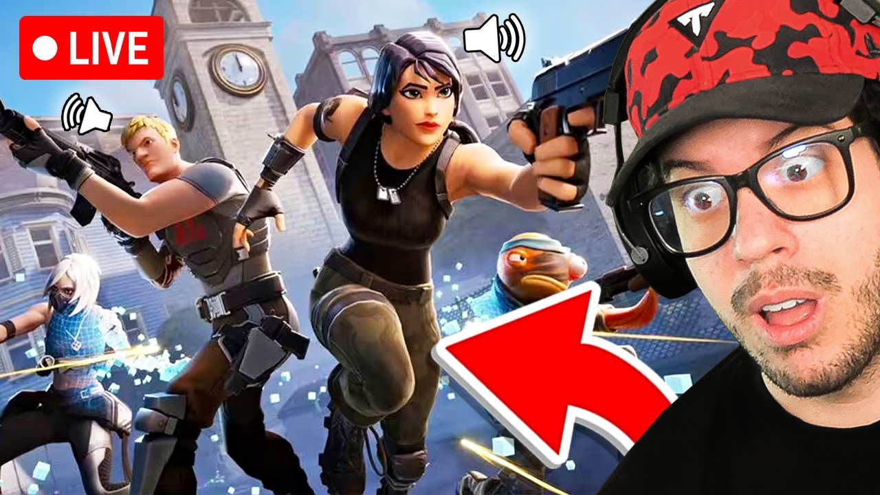 Playing RANDOM SQUADS in FORTNITE! (Reload)