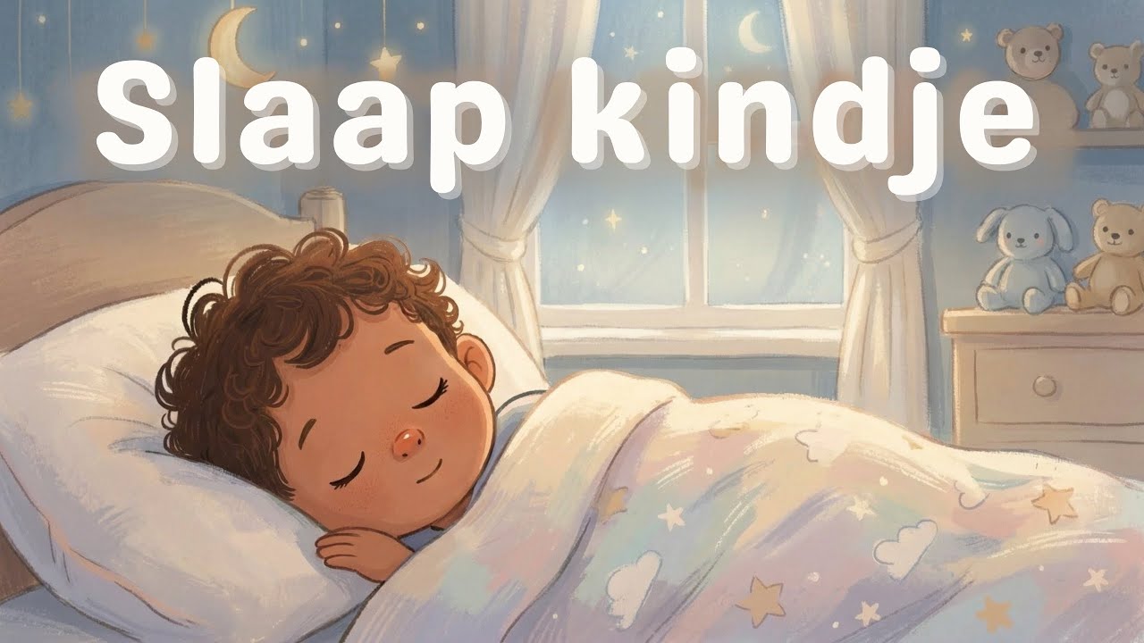 Slaap kindje slaap 🌙 | Rustig Nederlands slaapliedje voor baby’s & peuters | Alenzo’s Kindertuin