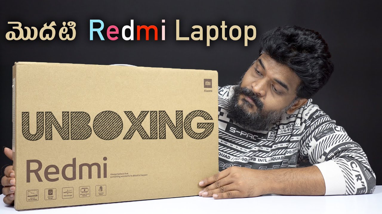 RedmiBook 15 Pro Unboxing & Initial Impressions || In Telugu ||