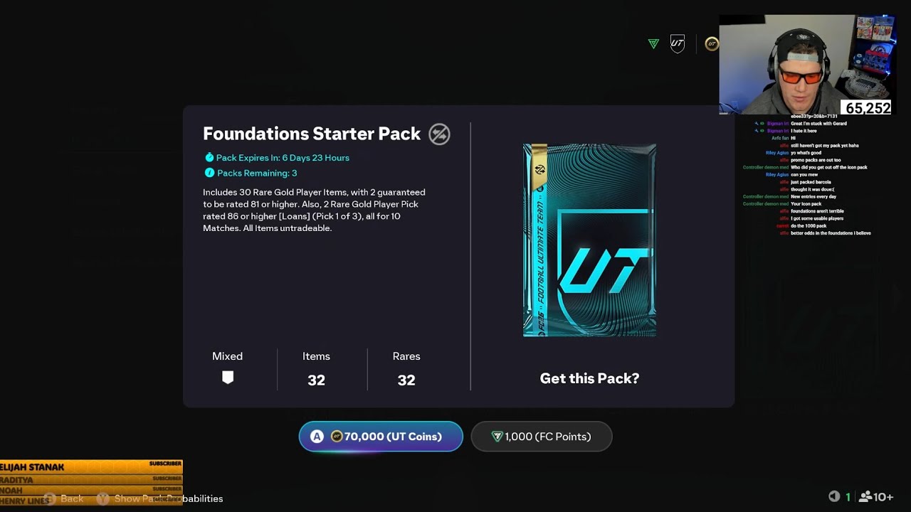 FOUNDATIONS AND ESSENTIAL STARTER PACKS! | FC26 ULTIMATE  TEAM