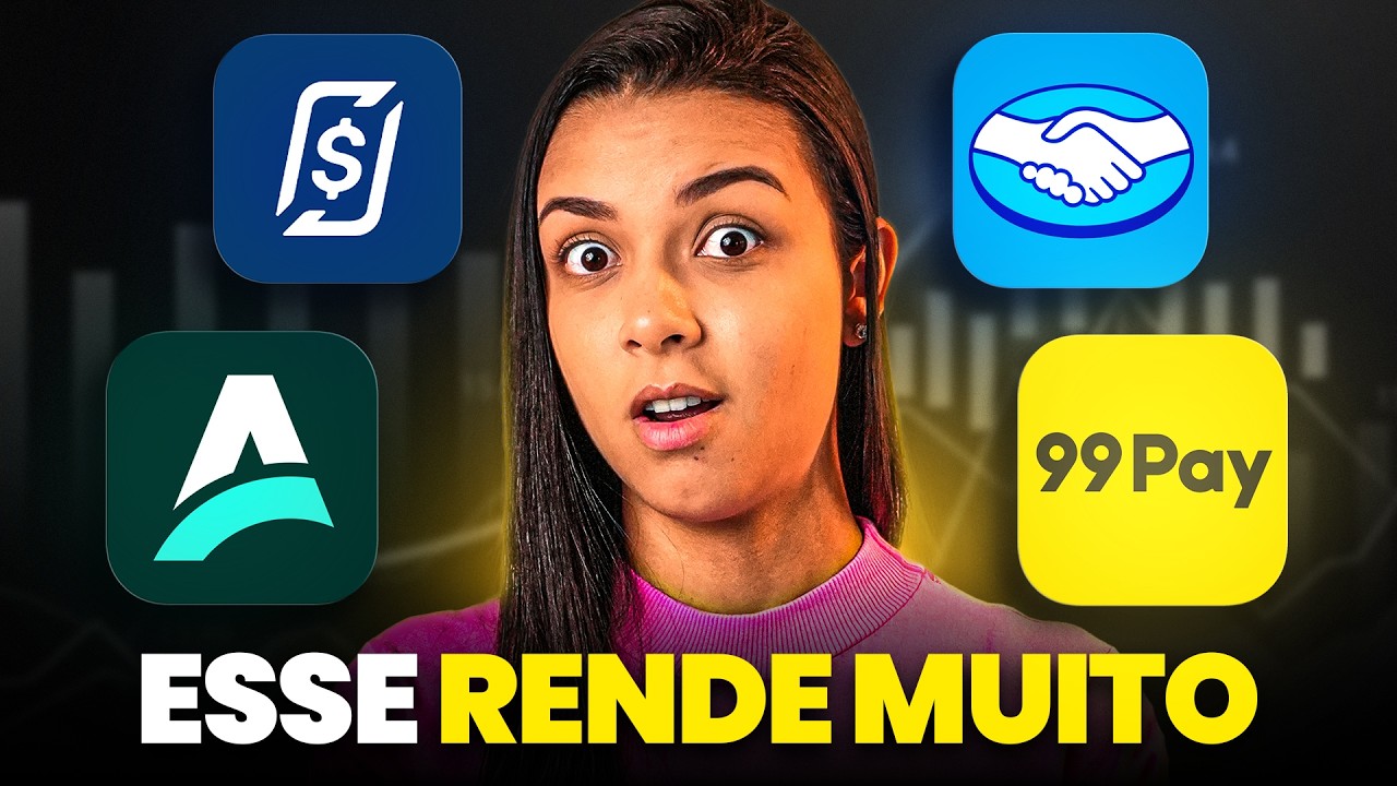 TOP 4 MELHORES CONTAS DIGITAIS COM RENDIMENTO AUTOMÁTICO!