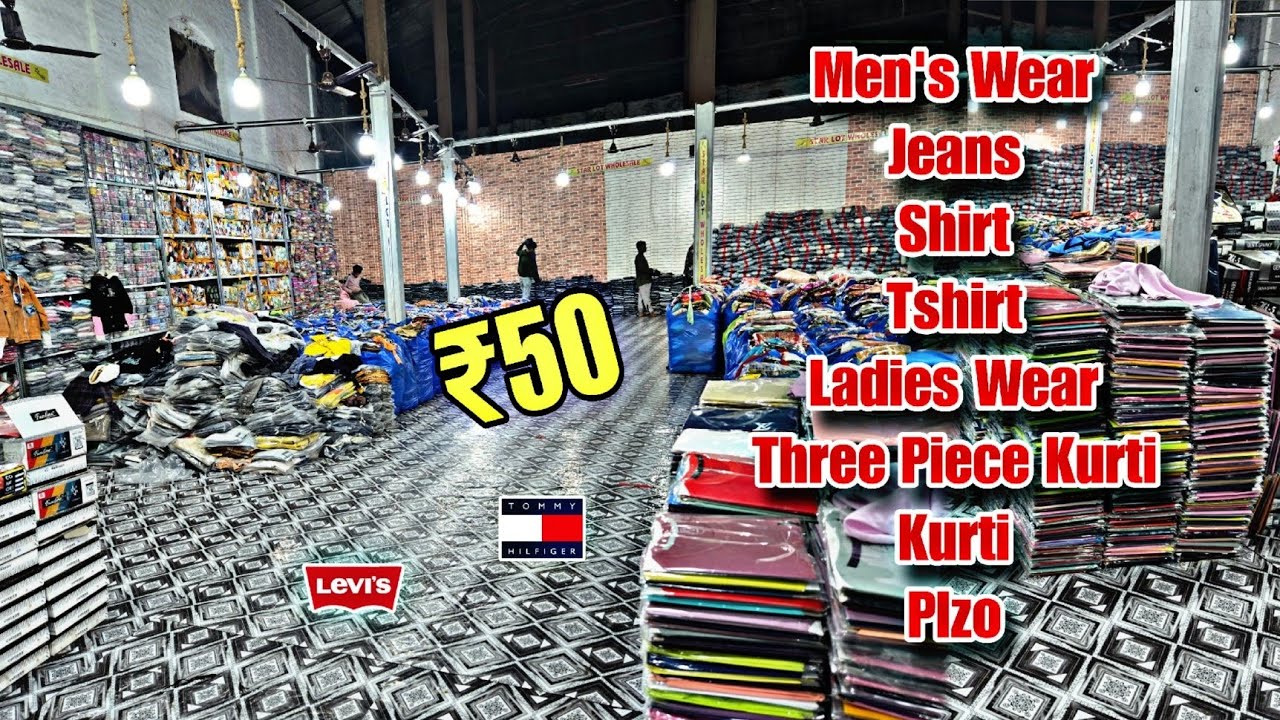 ₹50 Jeans Lot 😱 | Fresh Readymade Stock | Direct Wholesale Market 2026
