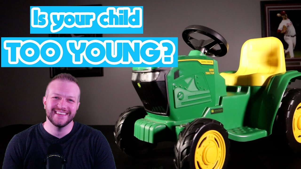 JOHN DEERE Mini Tractor by Peg Perego REVIEW