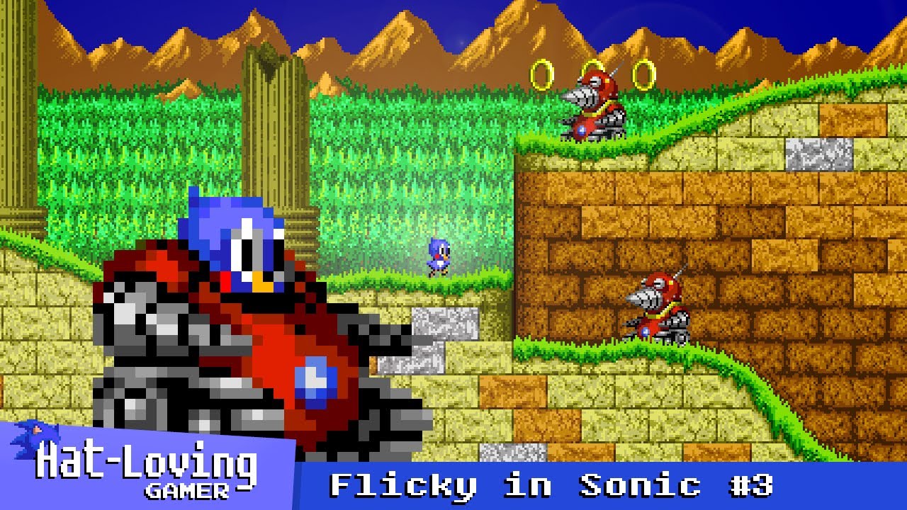 If Flickies were playable in Sonic 2! (Aquatic Ruin Zone)