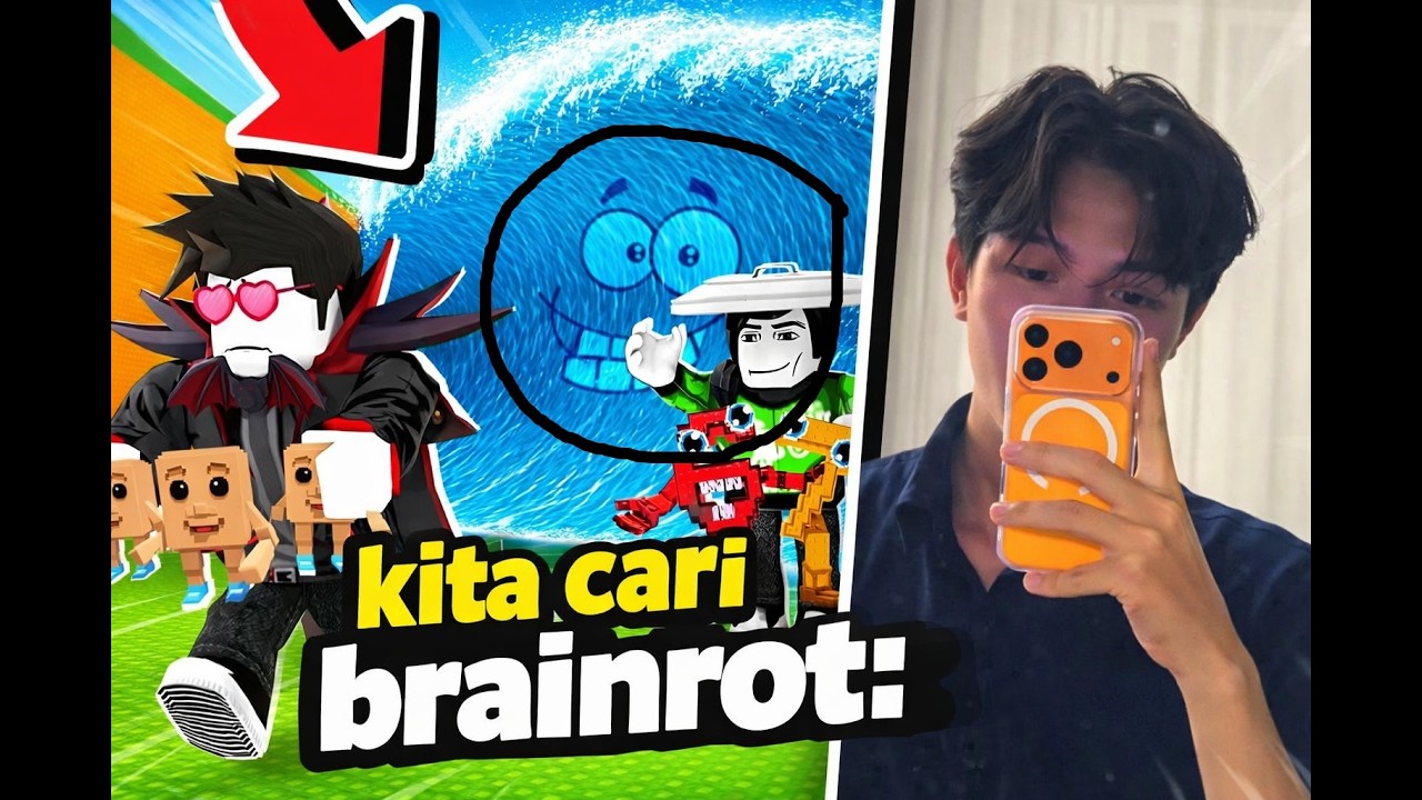 SAHUR KITA MAIN CARI BRAINROT! ESCAPE TSUNAMI FOR BRAINROT #robloxlive