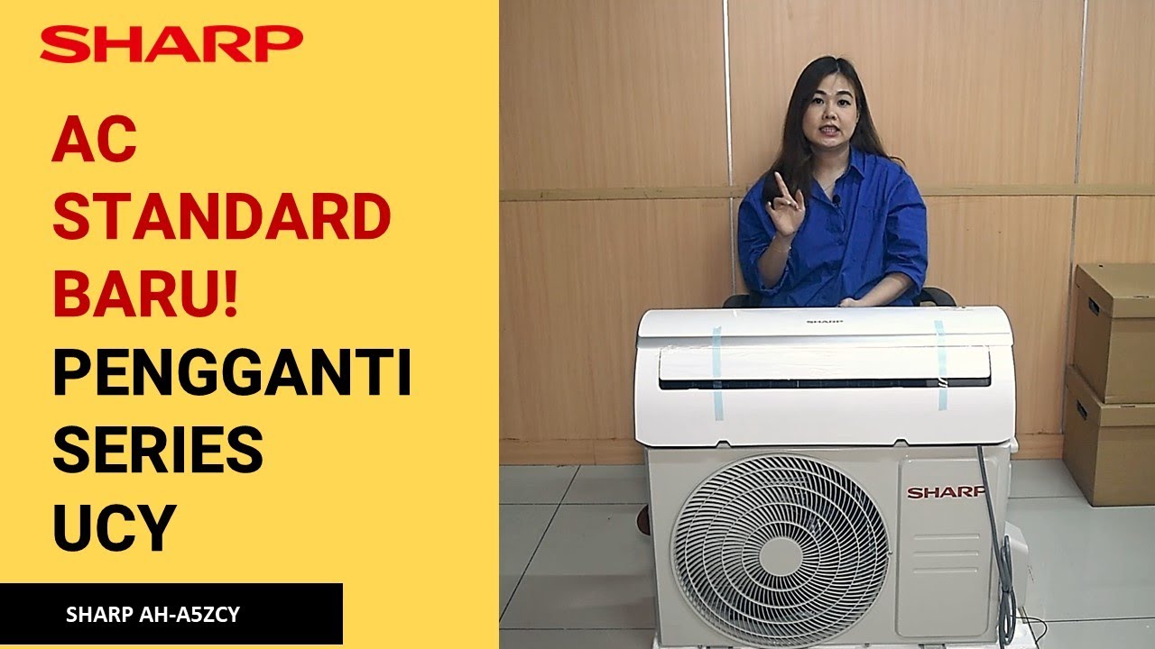 UNBOXING DAN REVIEW AC SHARP AH-A5ZCY AC SPLIT 1/2 PK STANDARD - CICI REVIEW #47