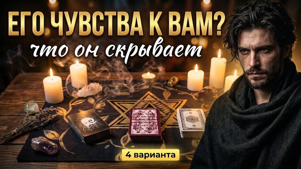 📱 Его чувства к вам. Что он держит в себе. Гадание на таро. Таро онлайн расклад.