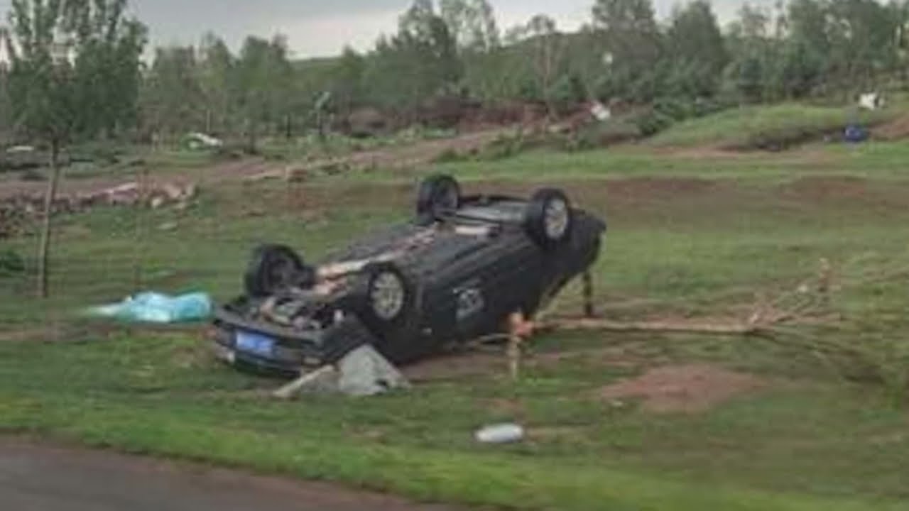 Lots of destruction  Two devastating tornadoes hit China