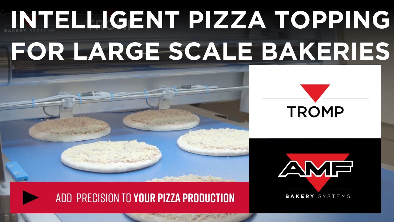 Intelligent Pizza Topping with AMF Tromp's Smart Applicator 🍕