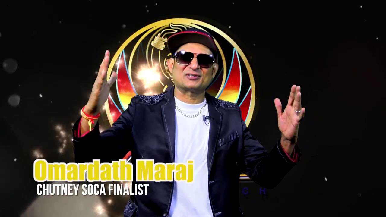 Omardath Maraj announcing the 2018 (CSM) Chutney Soca Monarch Finals