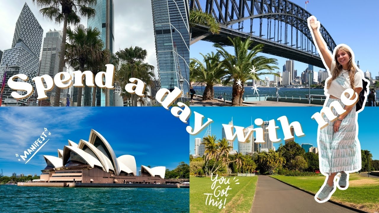 Spend a Perfect Day in Sydney with me- Opera House, Thrifting, Gardens and Sunset