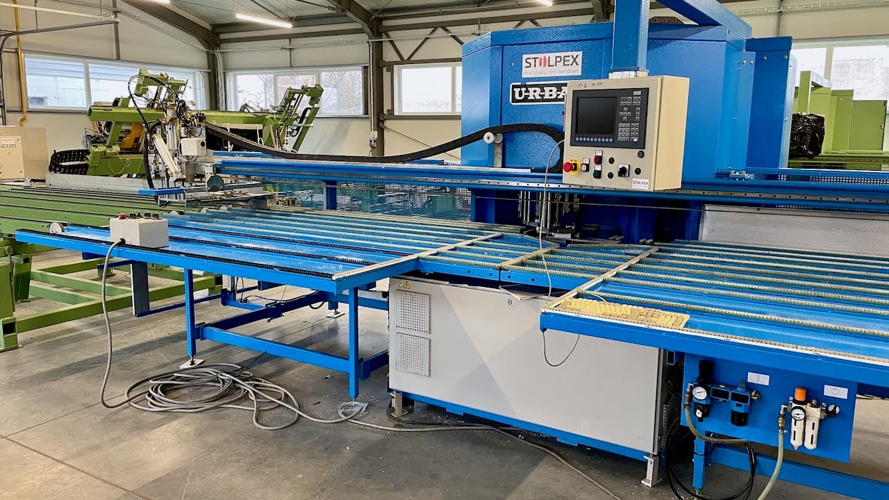 Welding and corner cleaning line URBAN AKS 1605 + SV 530