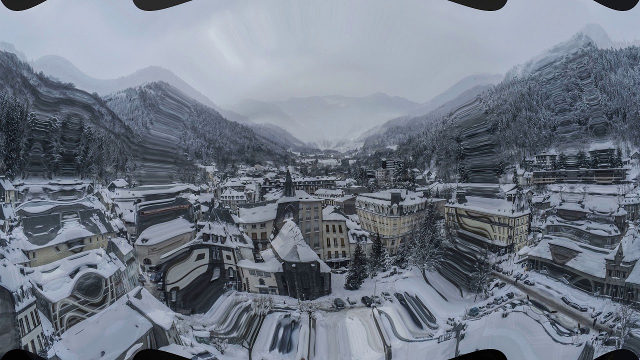 Le Mont-Dore sous la neige