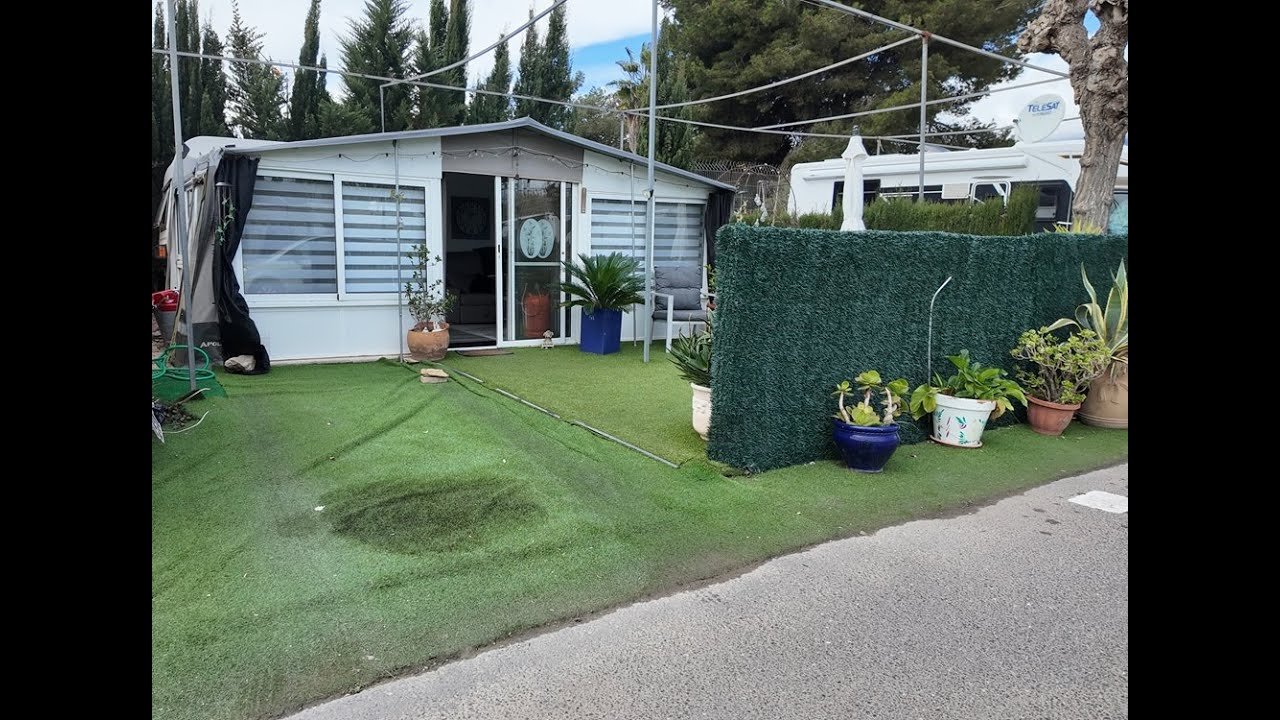 4 Berth Touring Caravan & Awning For Sale On Camping Benisol Campsite In Benidorm - &pound;21,000