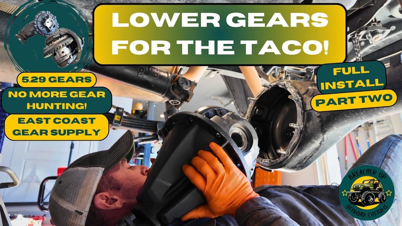 East Coast Gear Supply For The Win! Eliminate Gear Hunting By Regearing Your Tacoma! Part 2