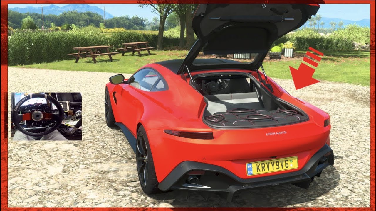 Forza Horizon 4 GoPro NEW 2018 Aston Martin Vantage (They Scanned His Bags!) | SLAPTrain