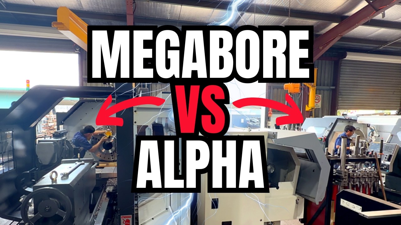 Racing Our Two Biggest CNC Lathes (Who Will Win?!)