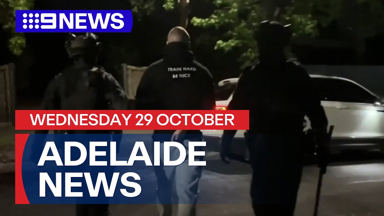 9News Adelaide | Среда, 29 октября | Полный выпуск