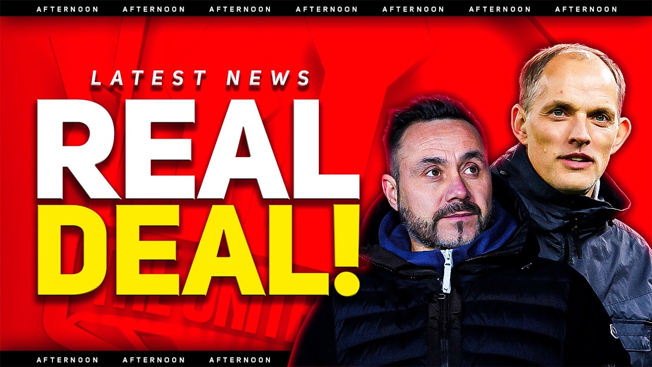 HUGE Manager Update! De Zerbi Wants United! Man United news