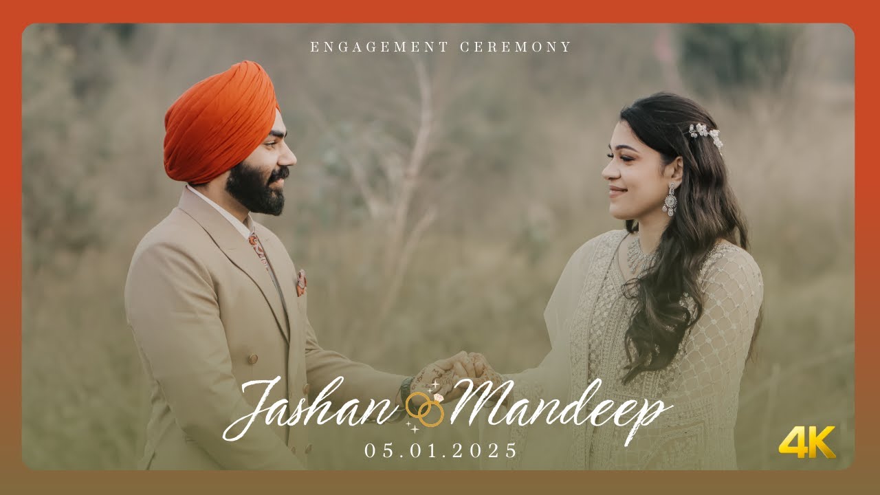 Ring Ceremony  Highlights 4k  | Jashanpreet Singh & Mandeep Kaur | Amar Photographer | Begowal |