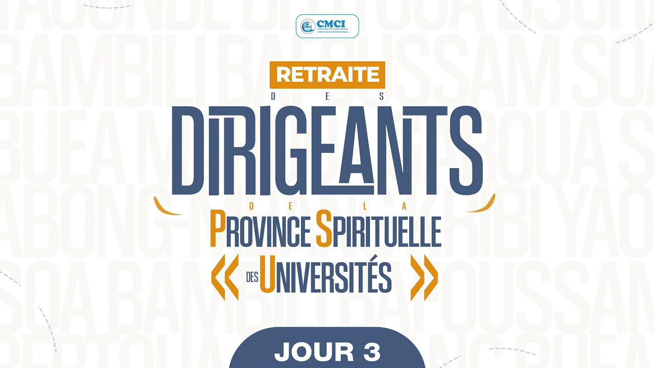 RETRAITE DES DIRIGEANTS DES PSU JOUR 3 : PSU YAOUNDÉ
