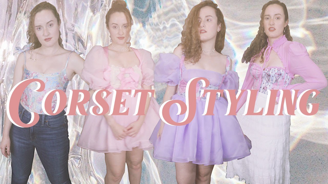 HOW TO STYLE CORSET TOPS | Bridgerton, Regency, and Victorian Outfit Inspo