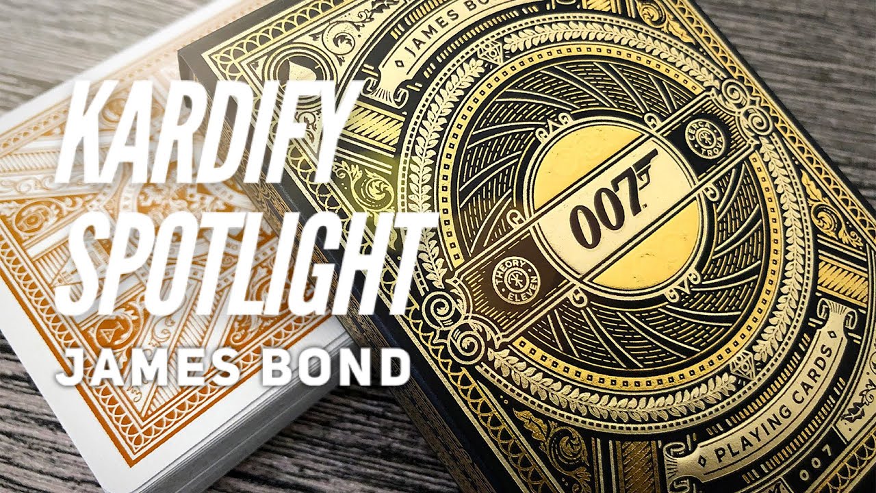 Kardify Spotlight: James Bond Playing Cards