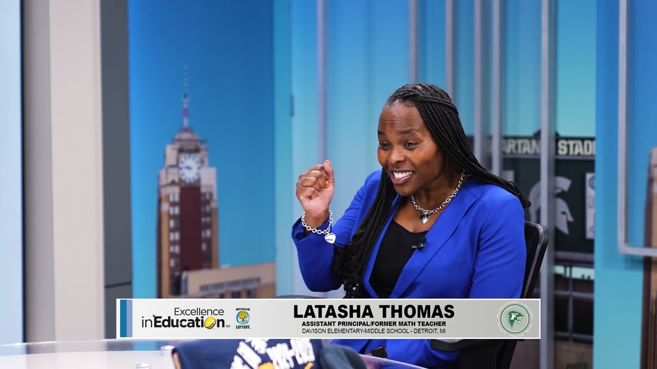 Wayne County Educator Wins Excellence in Education Award from the Michigan Lottery