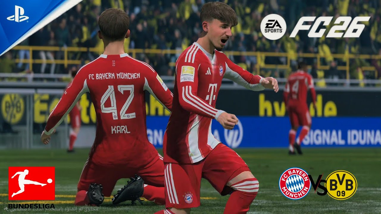 🔥 FC 26 – Borussia Dortmund vs Bayern Munich | Der Klassiker | Bundesliga | Full Match 