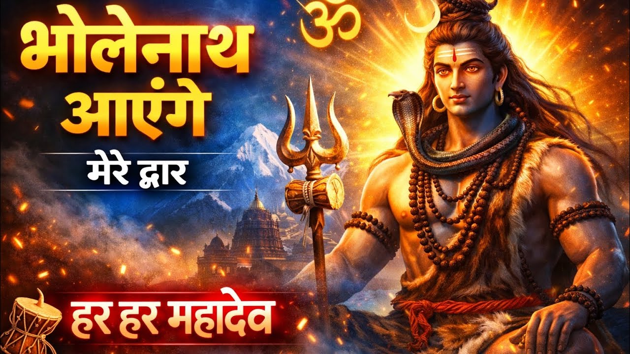 Bholenath Bhajan 2026| Har Har Mahadev Song | Latest Shiv Bhajan | Radha Krishna Bhakti 
