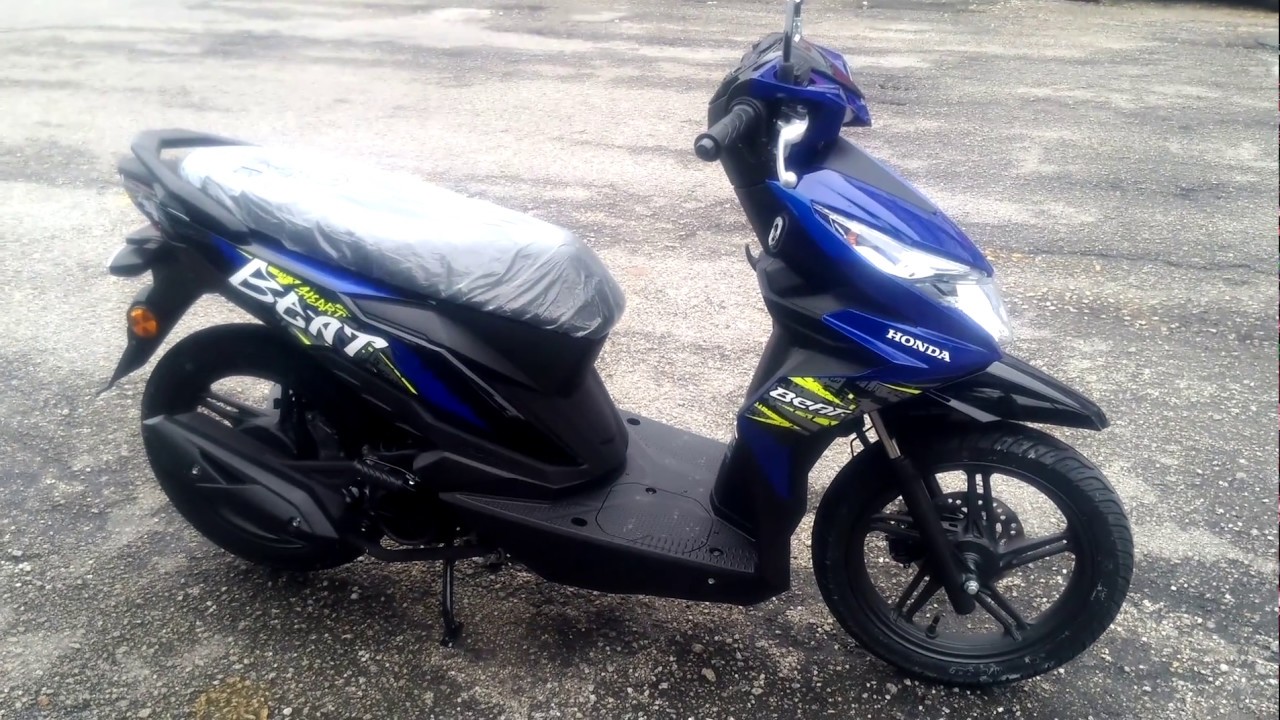 Honda Beat 110cc (new scheme - blue) - 2017