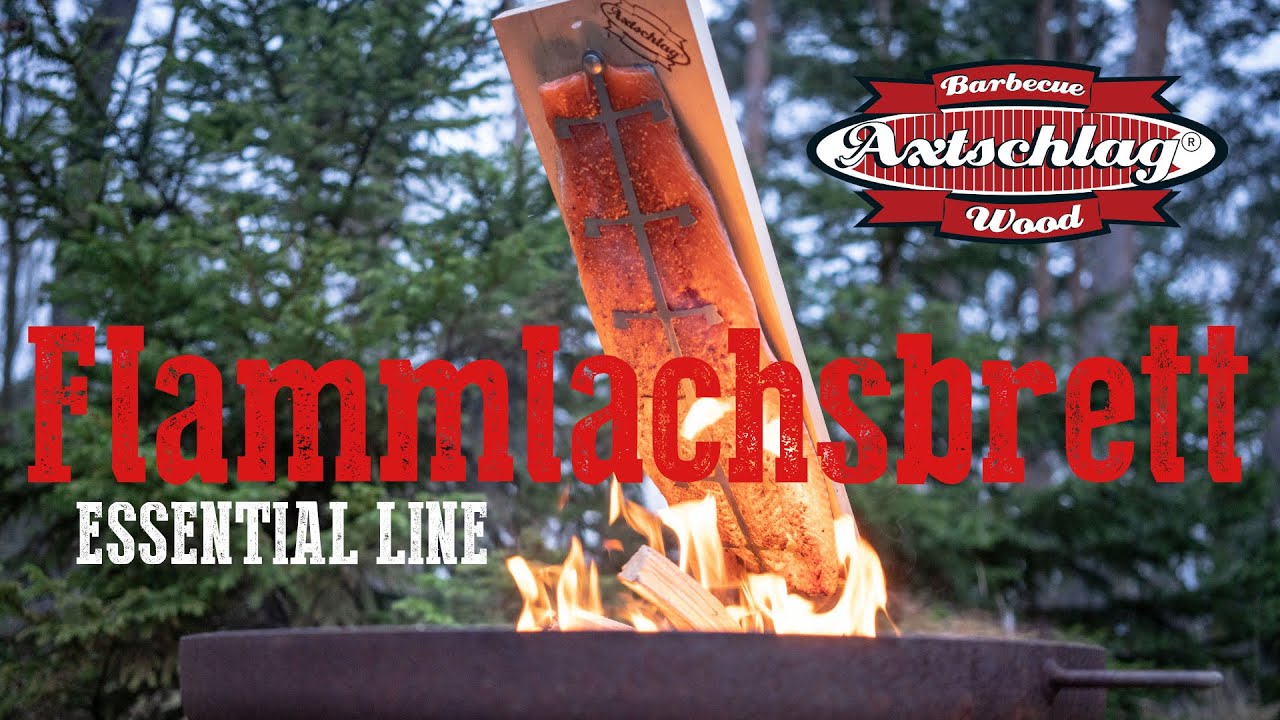 Flammlachsbrett Axtschlag Essential Line - Vorstellung & Anleitung