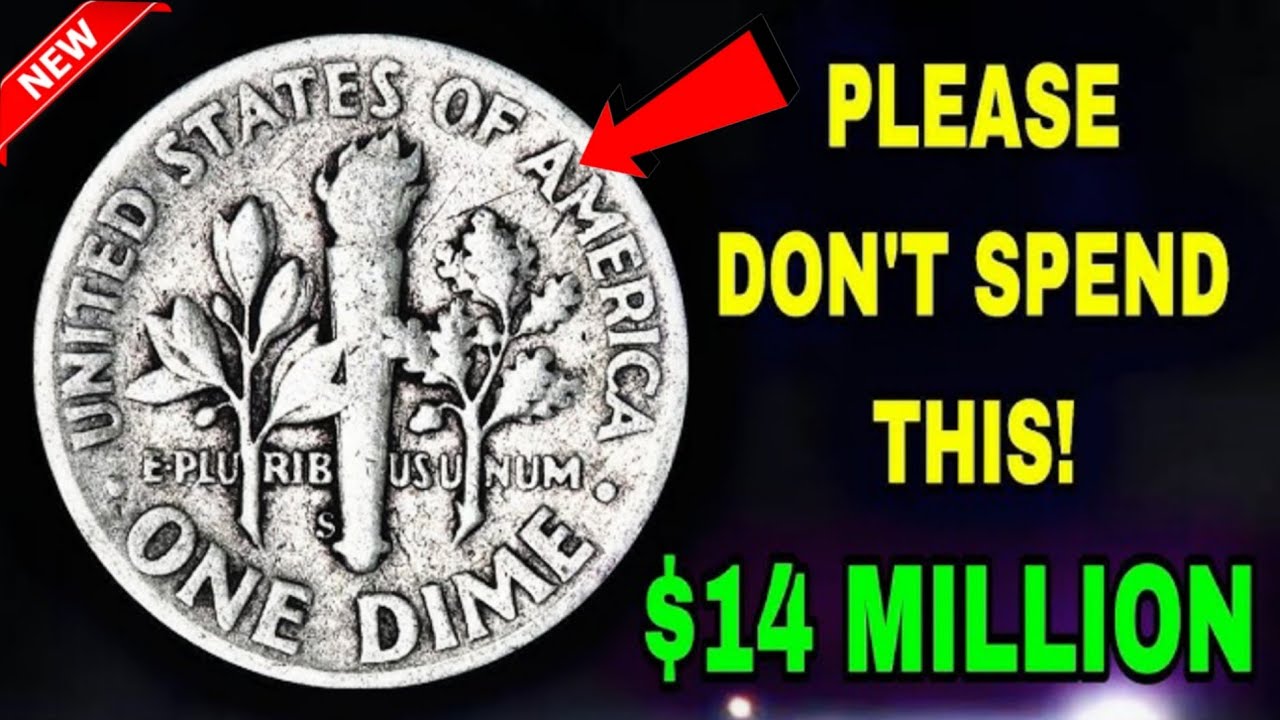 Top 8 Ultra ROOSEVELT DIME Coins Most Valuable One Dime worth money- Valuable Dime to look for!