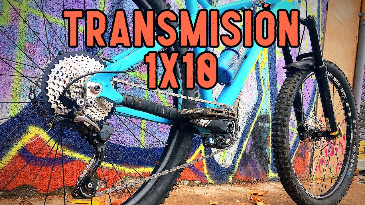 Cambio de Transmisión 1x10 - Piñon, Cadena, Volante. Bicicleta de Mountain Bike. #MecanicaEnCasa.