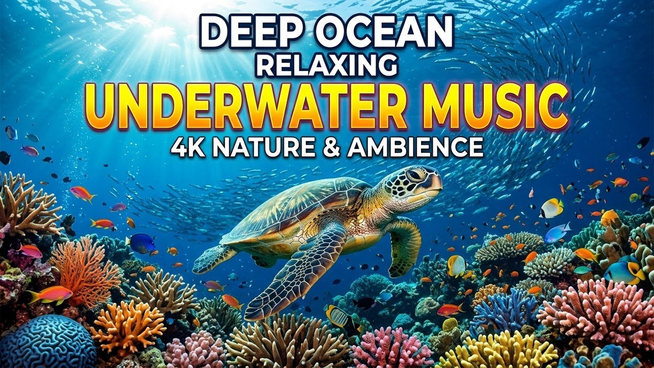 Deep Sea Whisper 🌌 • Soothing Relaxation Music for Sleep 😌 • Soft Wave Echoes 🌙