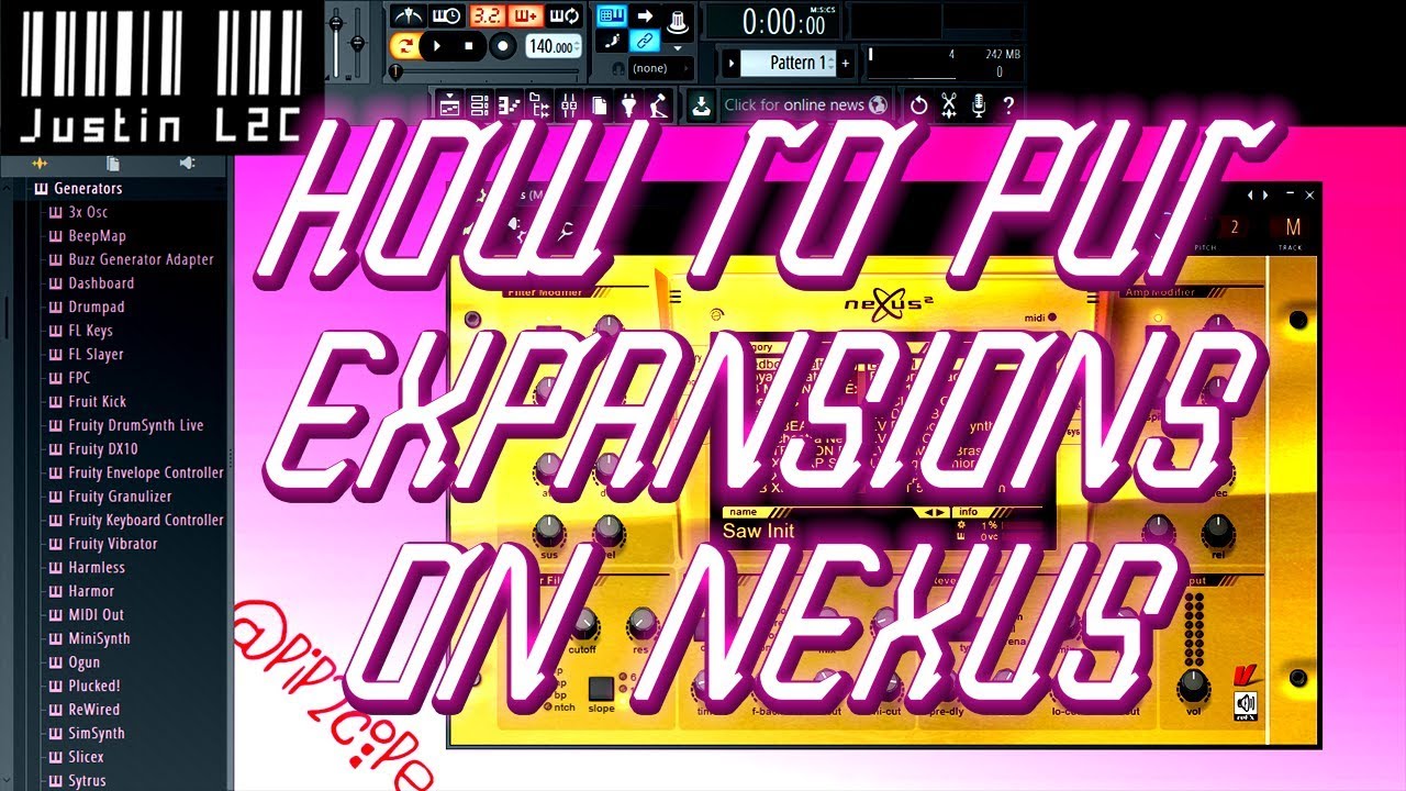 How to put Expansion Packs on to Nexus in Fl Studio ( .nxp , .fxp , ect )
