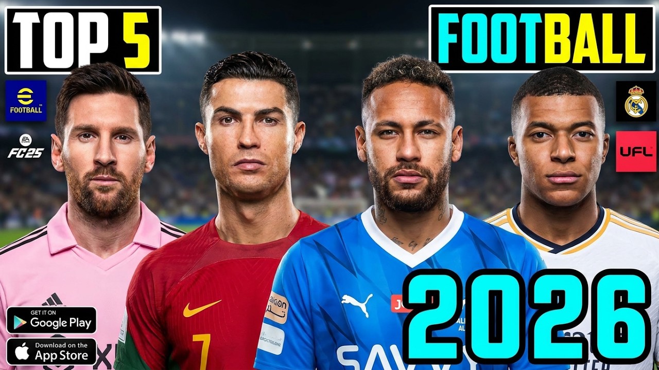 Best Football Games For Android in 2026 ⚽️🔥 Free FIFA WC 2026